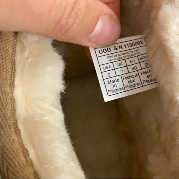 UGG | Classic Ultra Mini Platform Boots In Chestnut Size 9 NEW - Picture 7 of 9